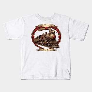 Train Valentine Kids T-Shirt